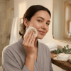 Reusable Facial Rounds Pads 5 pcs - Washable Bamboo Cotton Makeup Remover Pads with Drawstring Laundry Bag